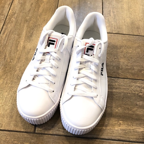 ✨FLASH SALE✨ fila redmond sneaker white navy & red - Picture 10 of 11